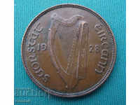 Ирландия  1  Пени  1928  Rare (W 35)