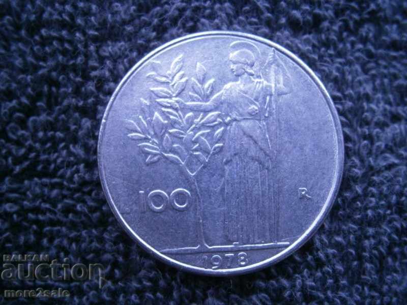 100 LEI 1978 ITALY - THE COIN