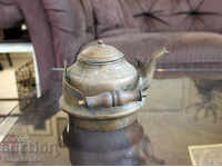Copper old teapot..