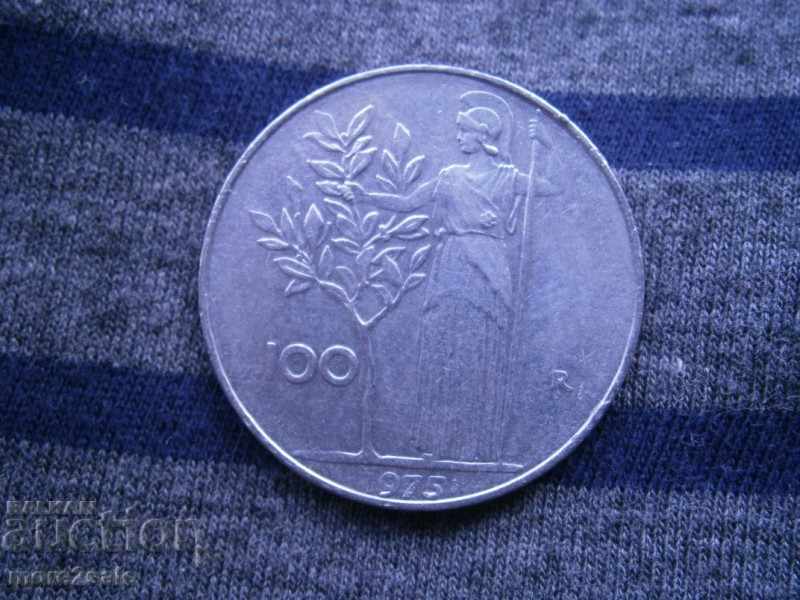 100 LEI 1975 ITALY - THE COIN