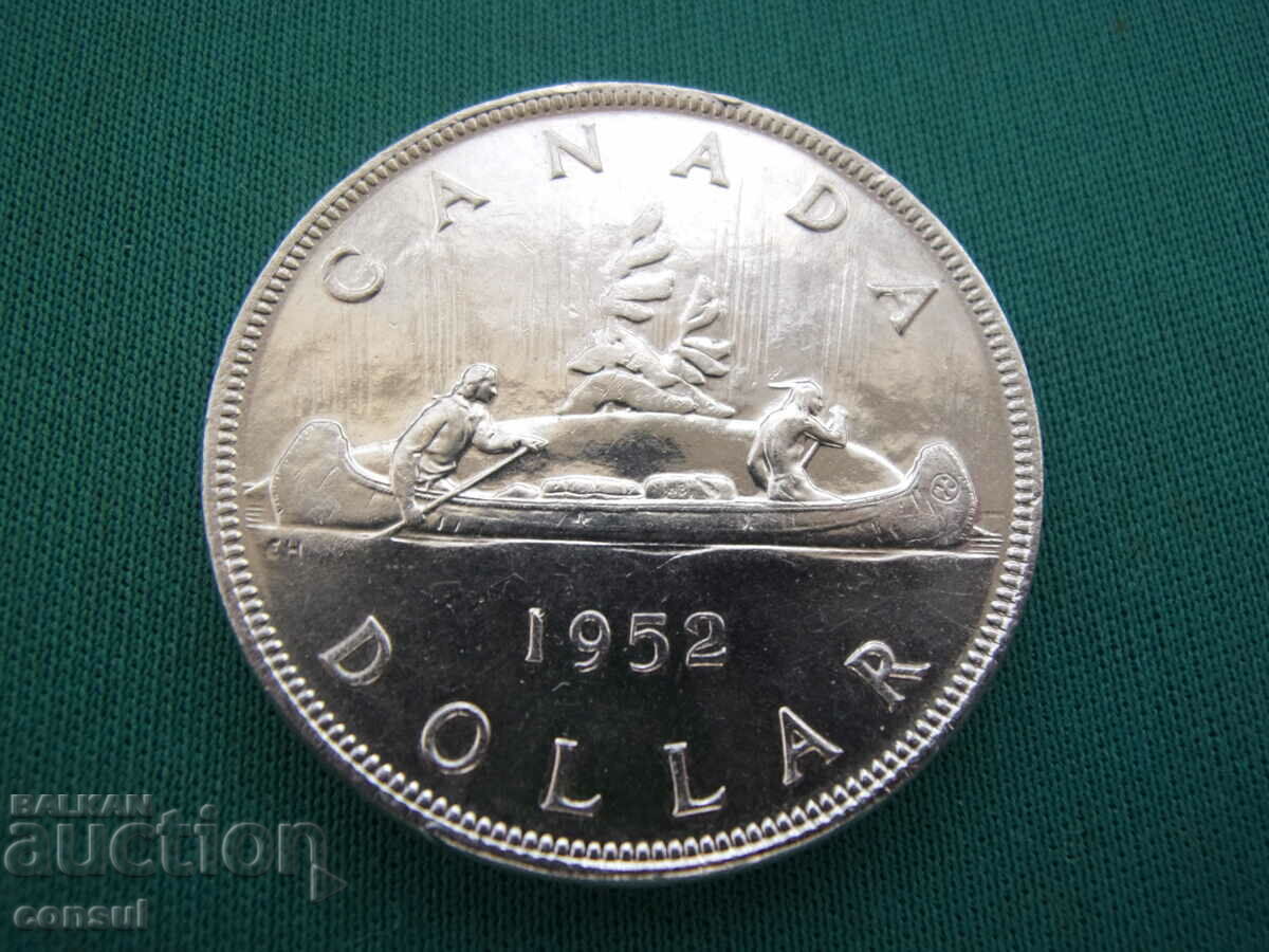 Canada 1 dolar 1952 UNC Rar