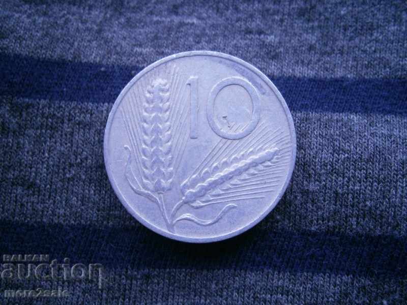 10 LEI 1951 ITALY - THE COIN