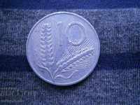 10 LEI 1956 ITALY - THE COIN