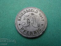 Autumn 50 Pfennig 1917 Very Rare