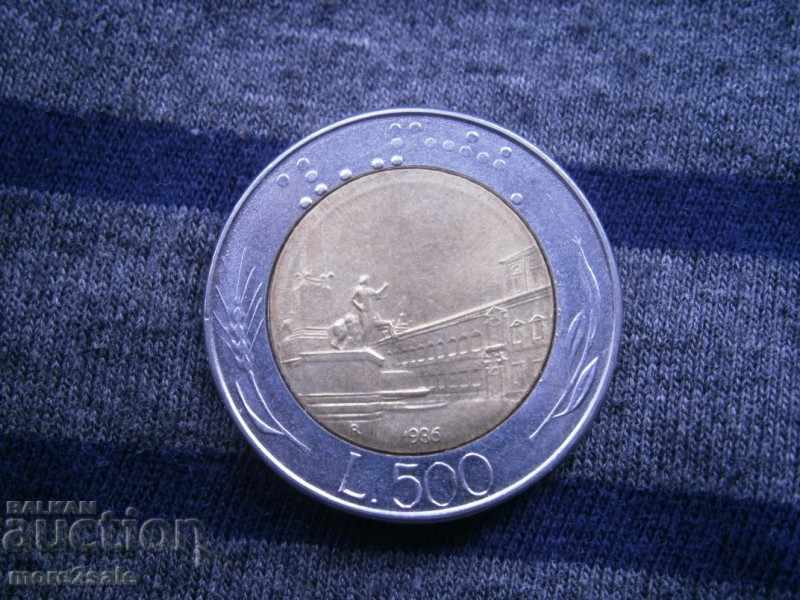 500 LEI 1986 ITALY - THE COIN