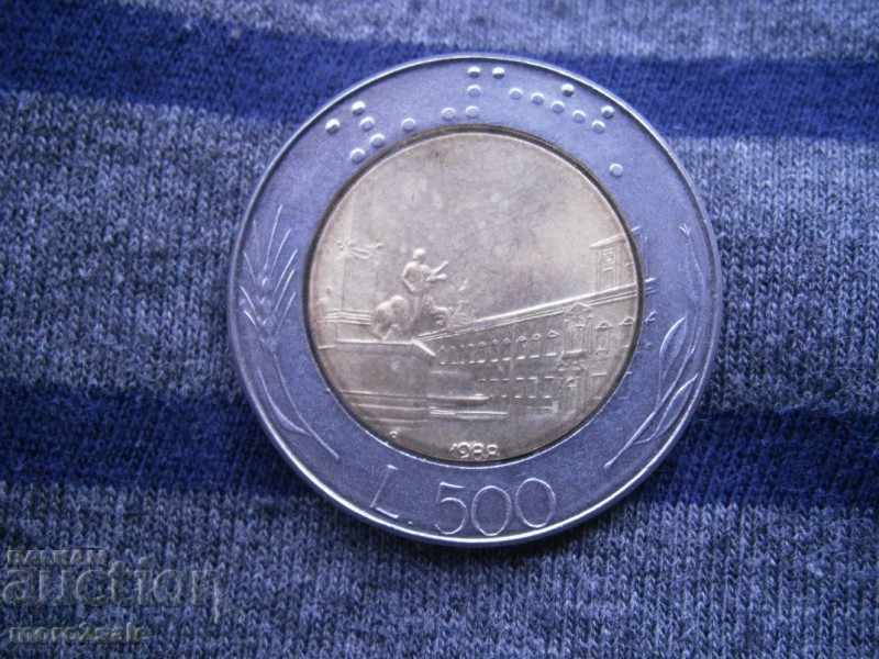 500 LEI 1988 ITALY - THE COIN with price 1.00 BGN | € 0.51 500 LEI 1988 ITALY - THE COIN with price 1.00 BGN | € 0.51