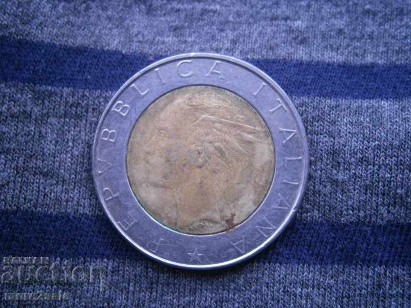 500 LEI 1987 ITALY - THE COIN with price 0.80 BGN | € 0.41