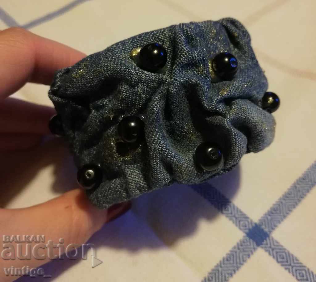 Auction Jewel bracelet with black pearls Auction Jewel bracelet with black pearls