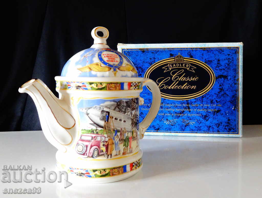 Sadler engleză ceainic colector, nu este folosit.