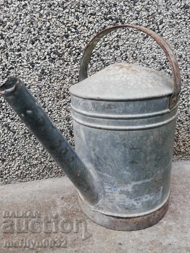Old metal watering can, galvanized tube, bucket, container - 5 Old metal watering can, galvanized tube, bucket, container - 5