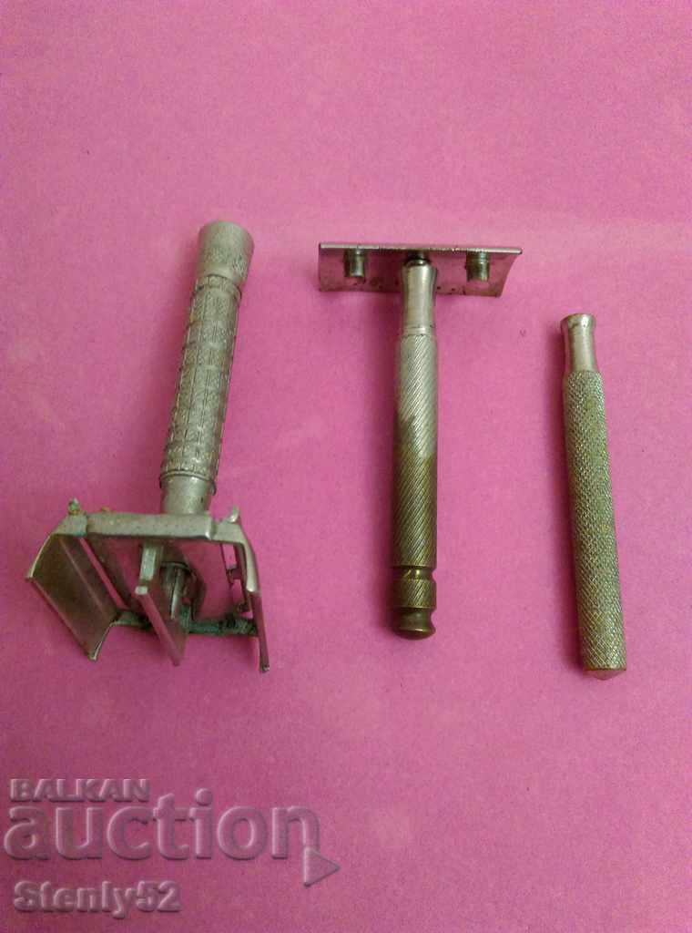 Old social brass razors