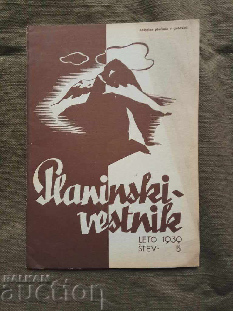 Planinski vestnik : št. 6- 1939