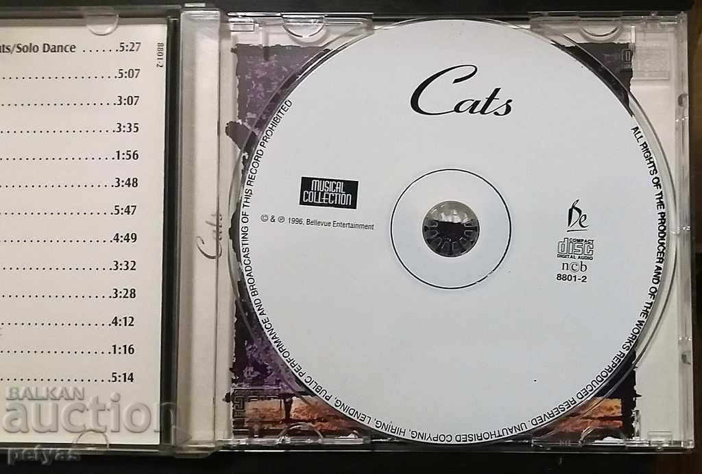 Auction CD - CATS - CD Auction CD - CATS - CD