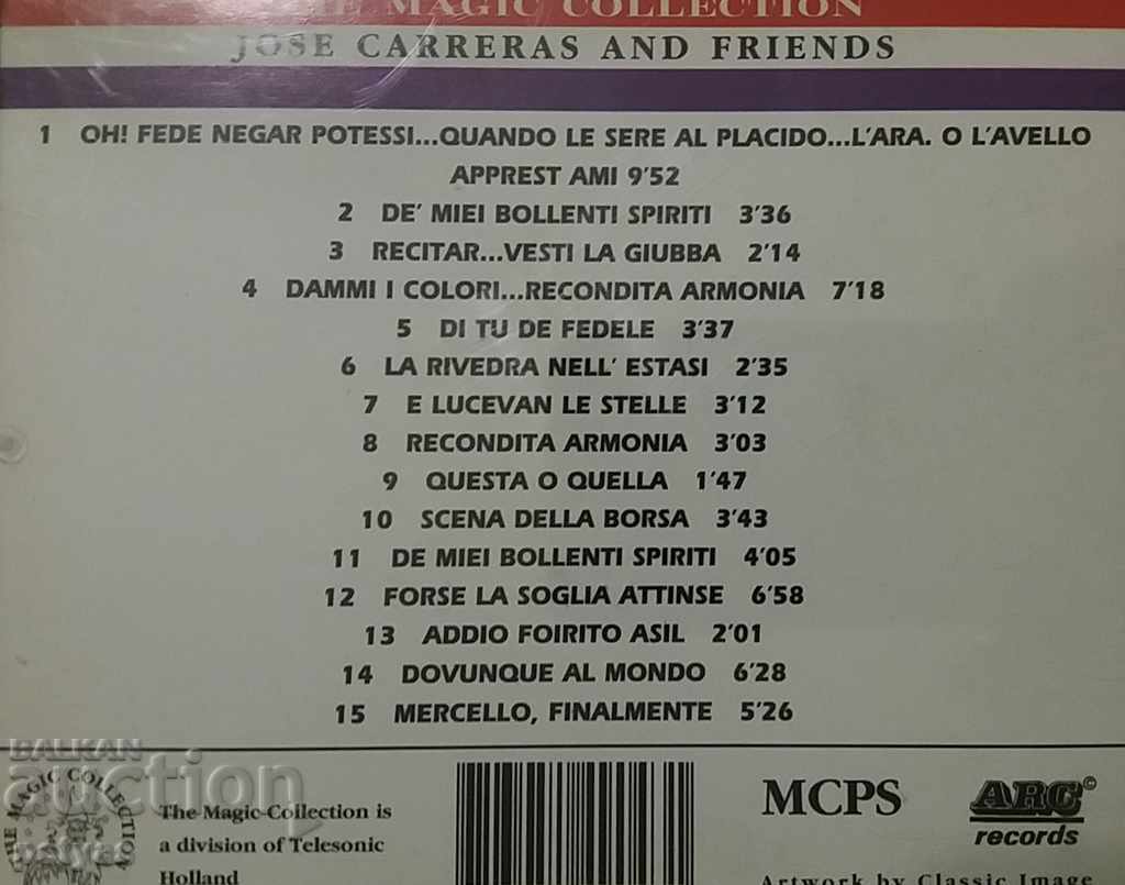 Auction  JOSE CARRERAS AND FRIENDS - CD