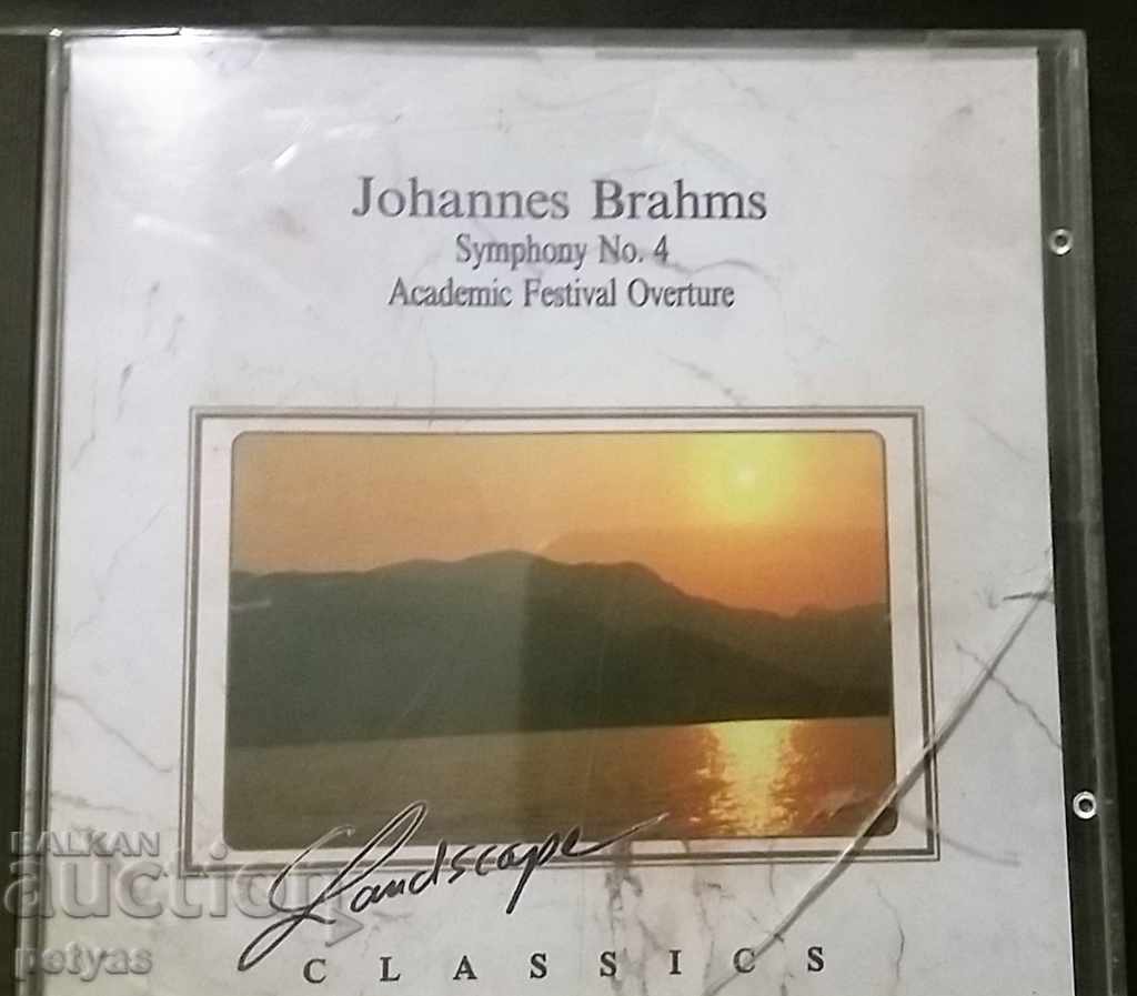 CD - JOHANNES BRAHMS 'SYMPHONY Nr. 4 - CD