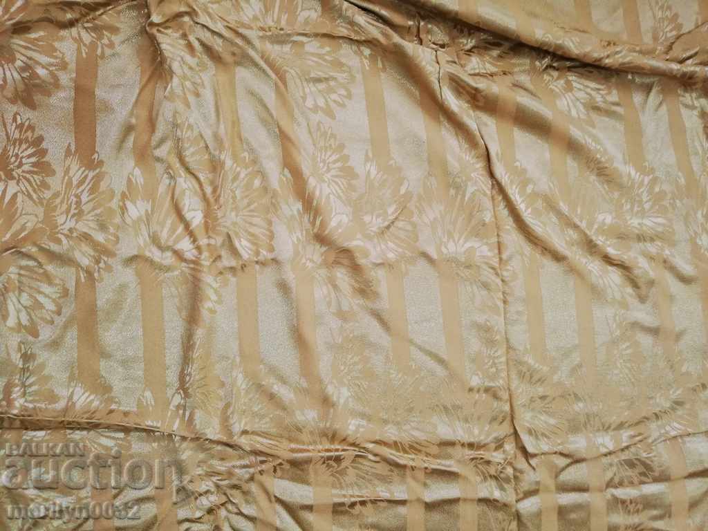 Auction  Old top fabric cloth color old gold cloth roll