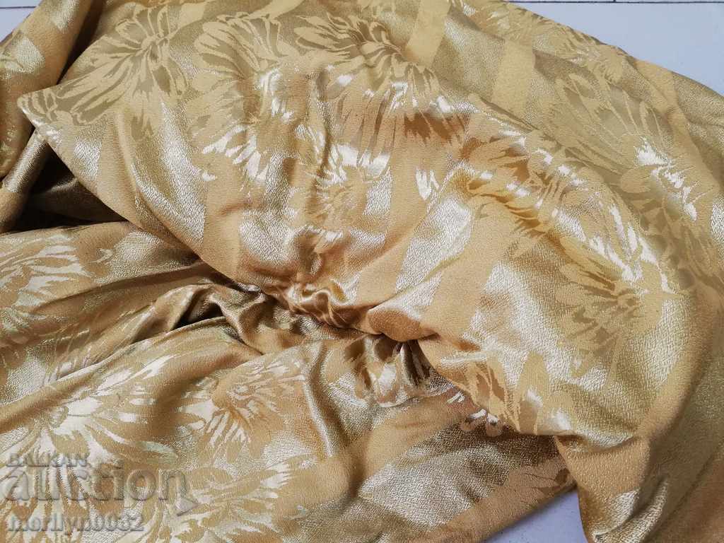 Old top fabric cloth color old gold cloth roll - 5
