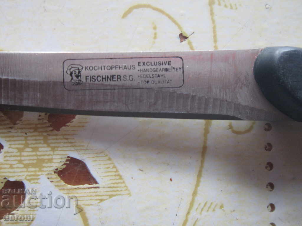 German knife Fischner with price 10.00 BGN | € 5.11 German knife Fischner with price 10.00 BGN | € 5.11
