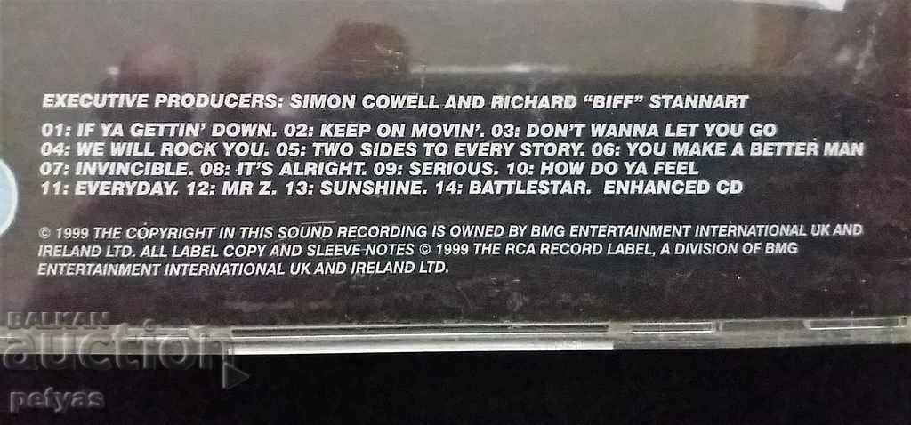 Delivery of CD - Five (5ive) - Invincible CD Delivery of CD - Five (5ive) - Invincible CD