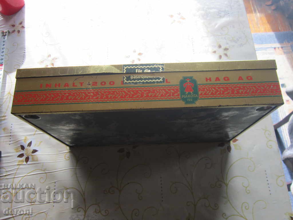 Δημοπρασία Τεράστιο παλιό πανί από κασσίτερο Makota Tee Gold Δημοπρασία Τεράστιο παλιό πανί από κασσίτερο Makota Tee Gold