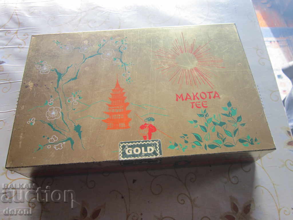 Τεράστιο παλιό πανί από κασσίτερο Makota Tee Gold - 6 Τεράστιο παλιό πανί από κασσίτερο Makota Tee Gold - 6