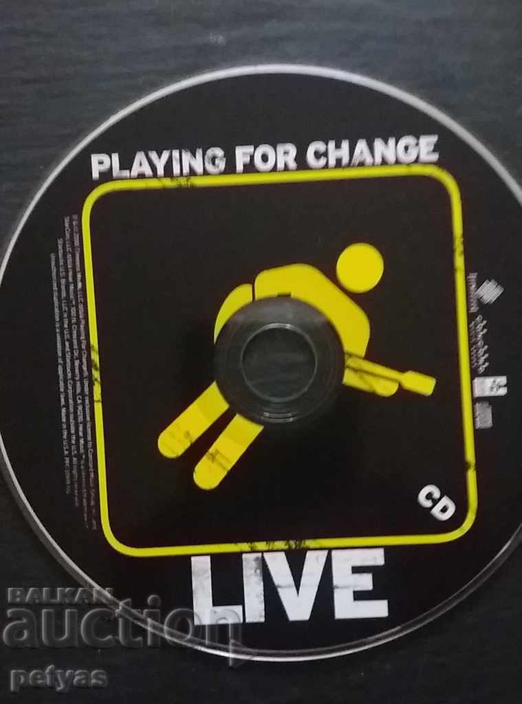 Παράδοση CD + DVD - Αναπαραγωγή για αλλαγή Live - 1 CD +1 DVD