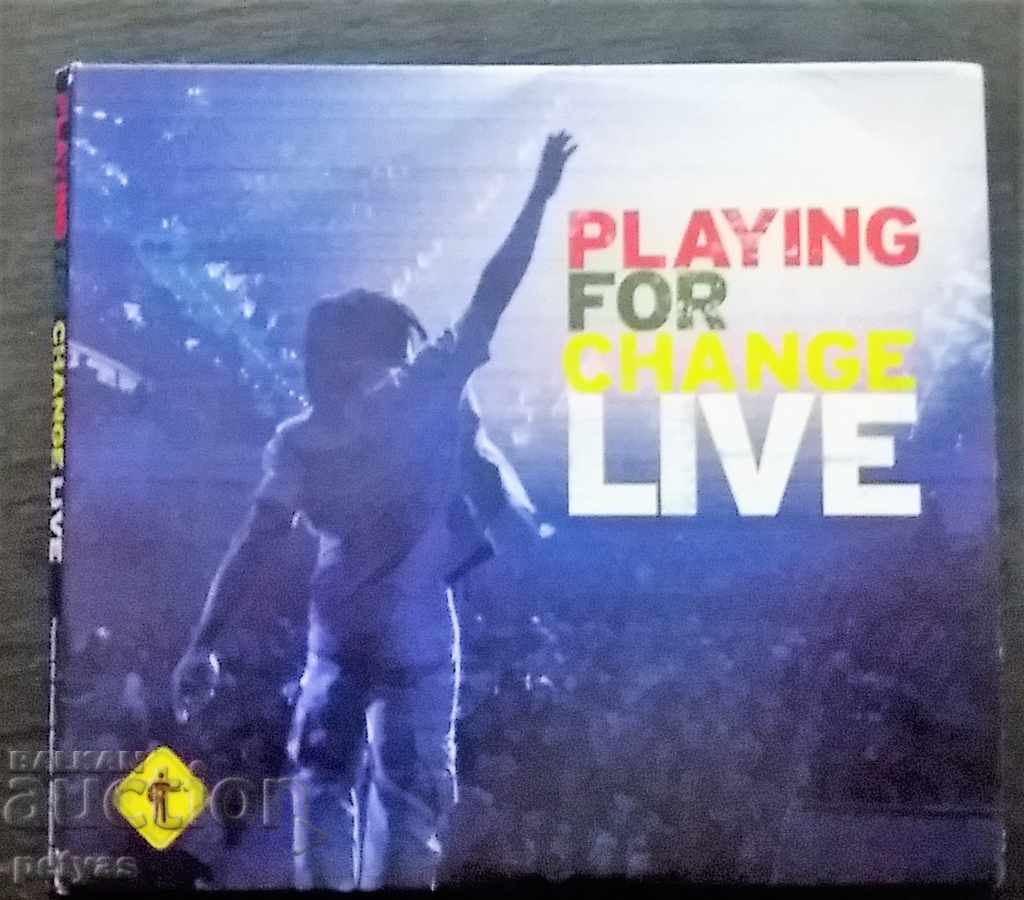 CD + DVD - Playing for change Live - 1 CD +1 DVD