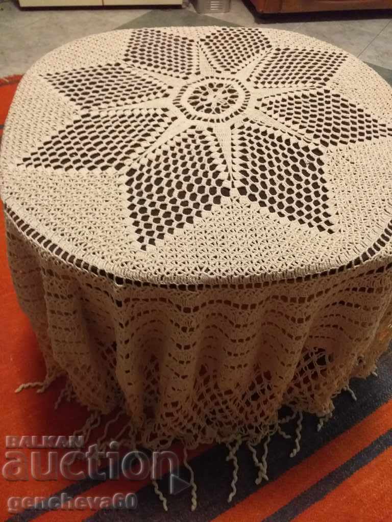 Unused tablecloth, handmade