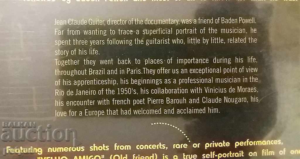 Доставка на DVD- BADEN POWELL-VELHO AMIGO - Класическа китара dvd Доставка на DVD- BADEN POWELL-VELHO AMIGO - Класическа китара dvd