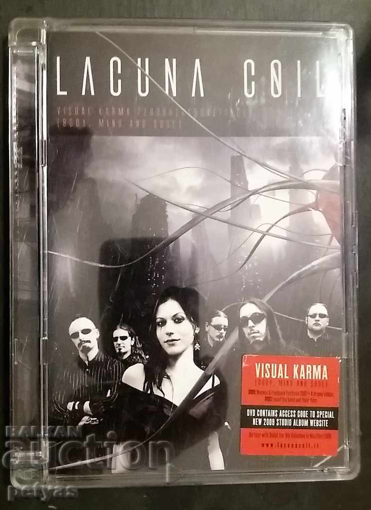 DVD- Lacuna Coil Visual Karma  - 2 dvd