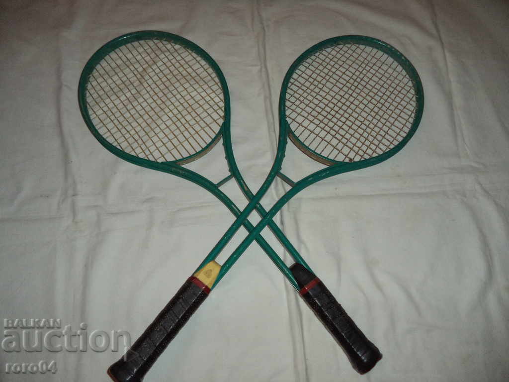 TENNIS RACKS - CORF - USSR - RETRO - ALUMINUM - 7 TENNIS RACKS - CORF - USSR - RETRO - ALUMINUM - 7