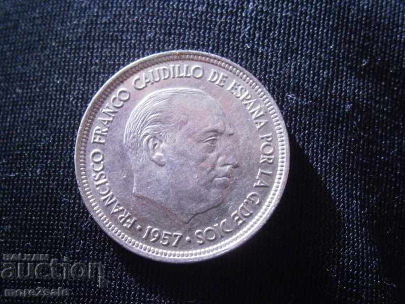 5 PESTS 1957 SPAIN COIN / 10 with price 0.50 BGN | € 0.26 5 PESTS 1957 SPAIN COIN / 10 with price 0.50 BGN | € 0.26