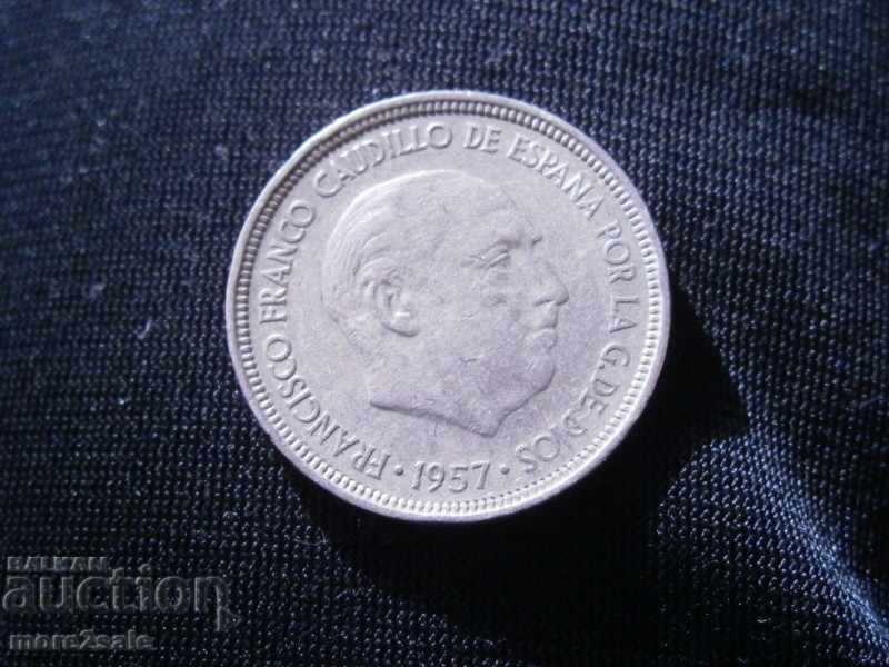 5 PESTS 1957 SPAIN THE COIN / 11 with price 0.50 BGN | € 0.26 5 PESTS 1957 SPAIN THE COIN / 11 with price 0.50 BGN | € 0.26