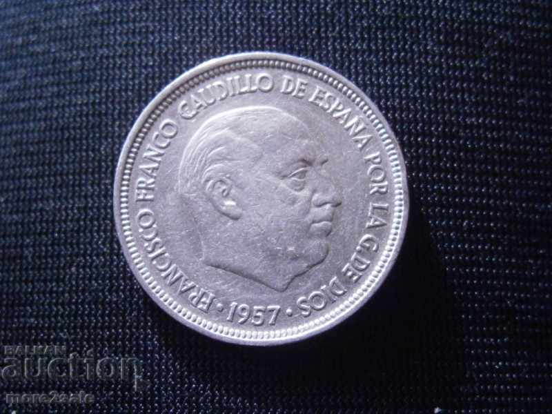 5 PESTS 1957 SPAIN THE COIN / 13 with price 0.50 BGN | € 0.26 5 PESTS 1957 SPAIN THE COIN / 13 with price 0.50 BGN | € 0.26