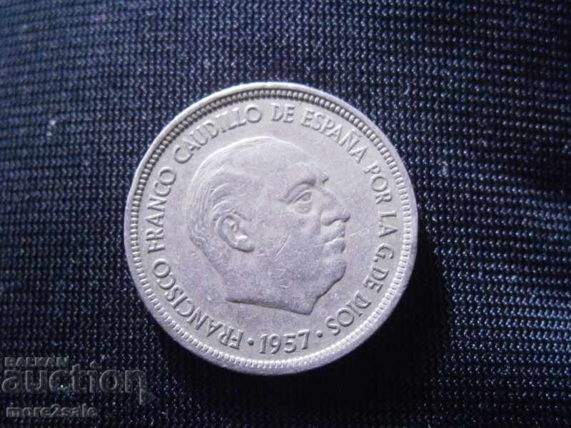 5 PESTS 1957 SPAIN COIN / 15 with price 0.50 BGN | € 0.26 5 PESTS 1957 SPAIN COIN / 15 with price 0.50 BGN | € 0.26