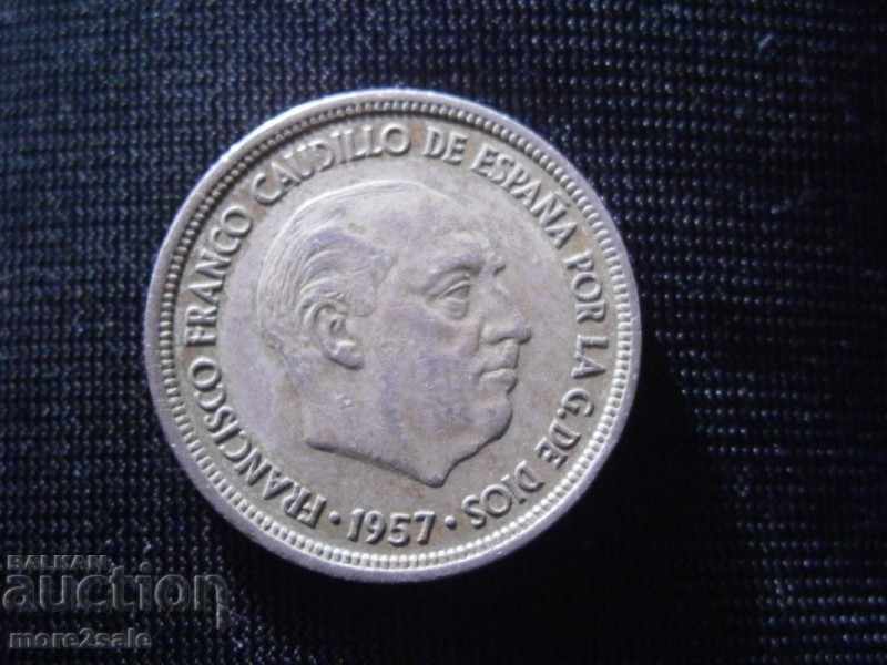 5 PESTS 1957 SPAIN THE COIN / 16 with price 0.50 BGN | € 0.26 5 PESTS 1957 SPAIN THE COIN / 16 with price 0.50 BGN | € 0.26