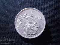 5 PESSES 1957 SPAIN THE COIN / 19