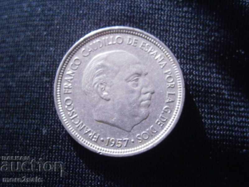 5 PESTS 1957 SPAIN THE COIN / 20 with price 0.50 BGN | € 0.26 5 PESTS 1957 SPAIN THE COIN / 20 with price 0.50 BGN | € 0.26