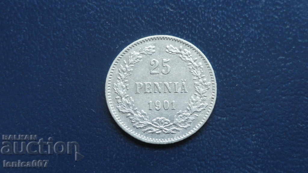 Auction Russia (Finland) 1901 - 25 pennies Auction Russia (Finland) 1901 - 25 pennies