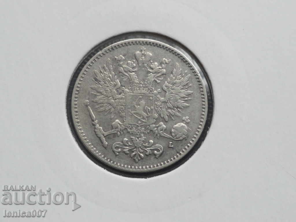 Russia (Finland) 1907 - 50 pennies with price 20.00 BGN | € 10.23 Russia (Finland) 1907 - 50 pennies with price 20.00 BGN | € 10.23