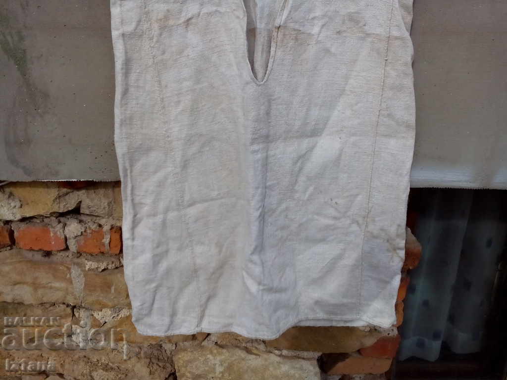 Auction An old linen cloth, shirt, shirt Auction An old linen cloth, shirt, shirt