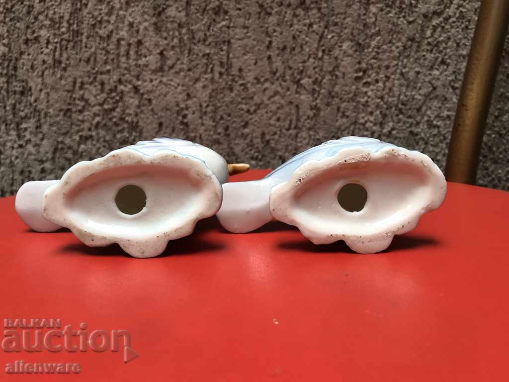 Lot of porcelain figures pair of glaruses - 5 Lot of porcelain figures pair of glaruses - 5