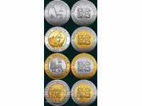 Κένυα: σύνολο 4 νομισμάτων - 1, 5, 10, 20 shilling 2018 / νέο είδος /