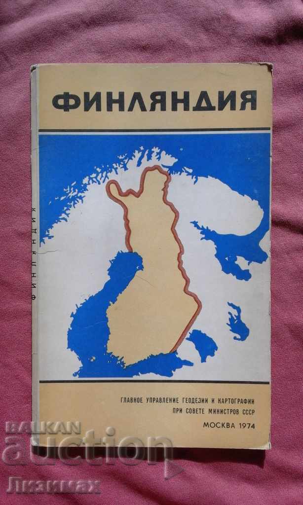 Финляндия. Справочная карта