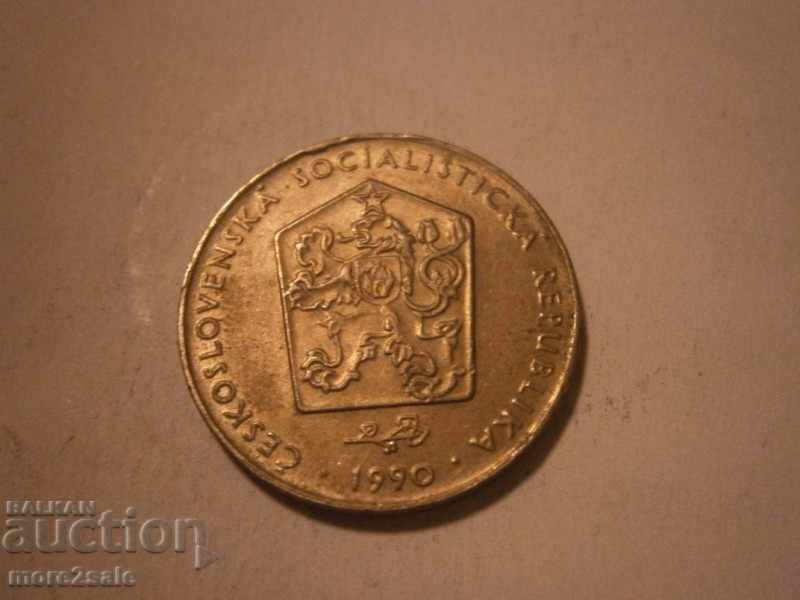 2 CRONES CHESHLOVAKIA 1990 THE COIN with price 0.70 BGN | € 0.36 2 CRONES CHESHLOVAKIA 1990 THE COIN with price 0.70 BGN | € 0.36
