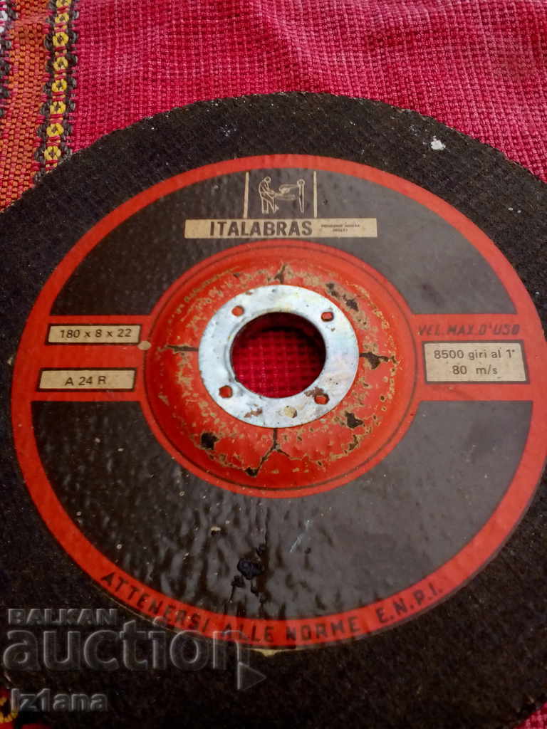 Old Grinding Disc with price 20.00 BGN | € 10.23