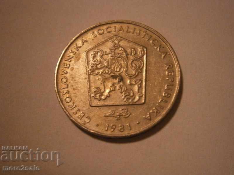 2 KRONI CHESHLOVAKIA 1981 MONEDA cu preț 0.40 BGN | € 0.20 2 KRONI CHESHLOVAKIA 1981 MONEDA cu preț 0.40 BGN | € 0.20