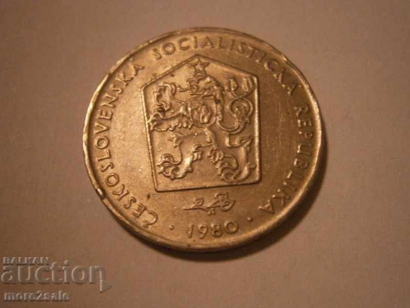 2 CRONES CHESHLOVAKIA 1980 THE COIN with price 0.40 BGN | € 0.20 2 CRONES CHESHLOVAKIA 1980 THE COIN with price 0.40 BGN | € 0.20