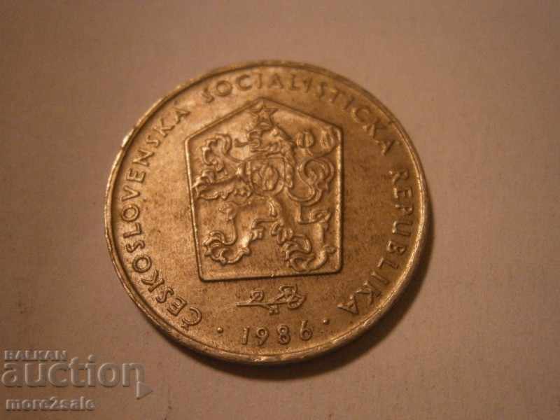 2 CRONES CHESHLOVO 1986 COIN with price 0.60 BGN | € 0.31 2 CRONES CHESHLOVO 1986 COIN with price 0.60 BGN | € 0.31