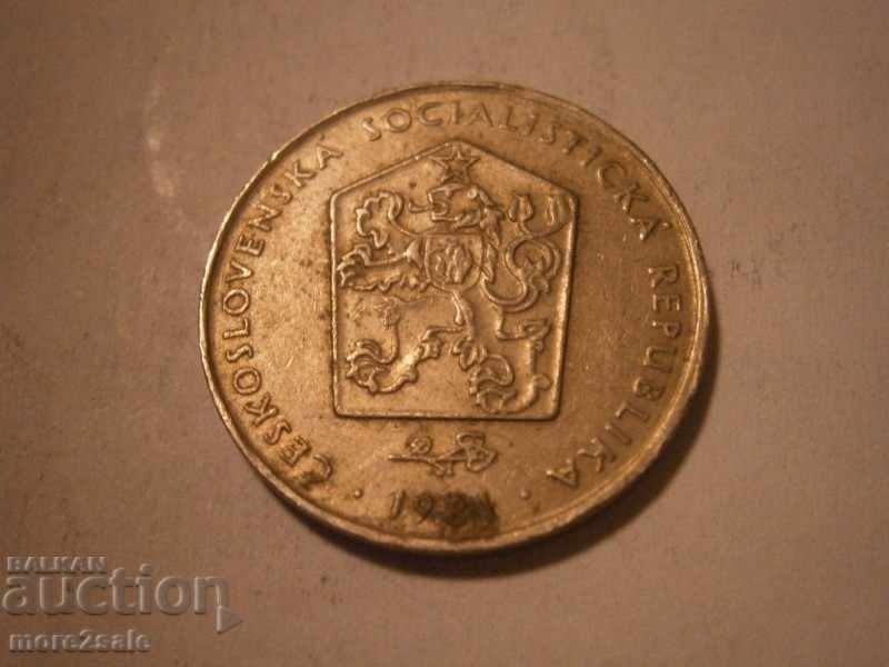 2 KRONI CHEHOSLOVAKIA 1981 COIN / 2 with price 0.40 BGN | € 0.20